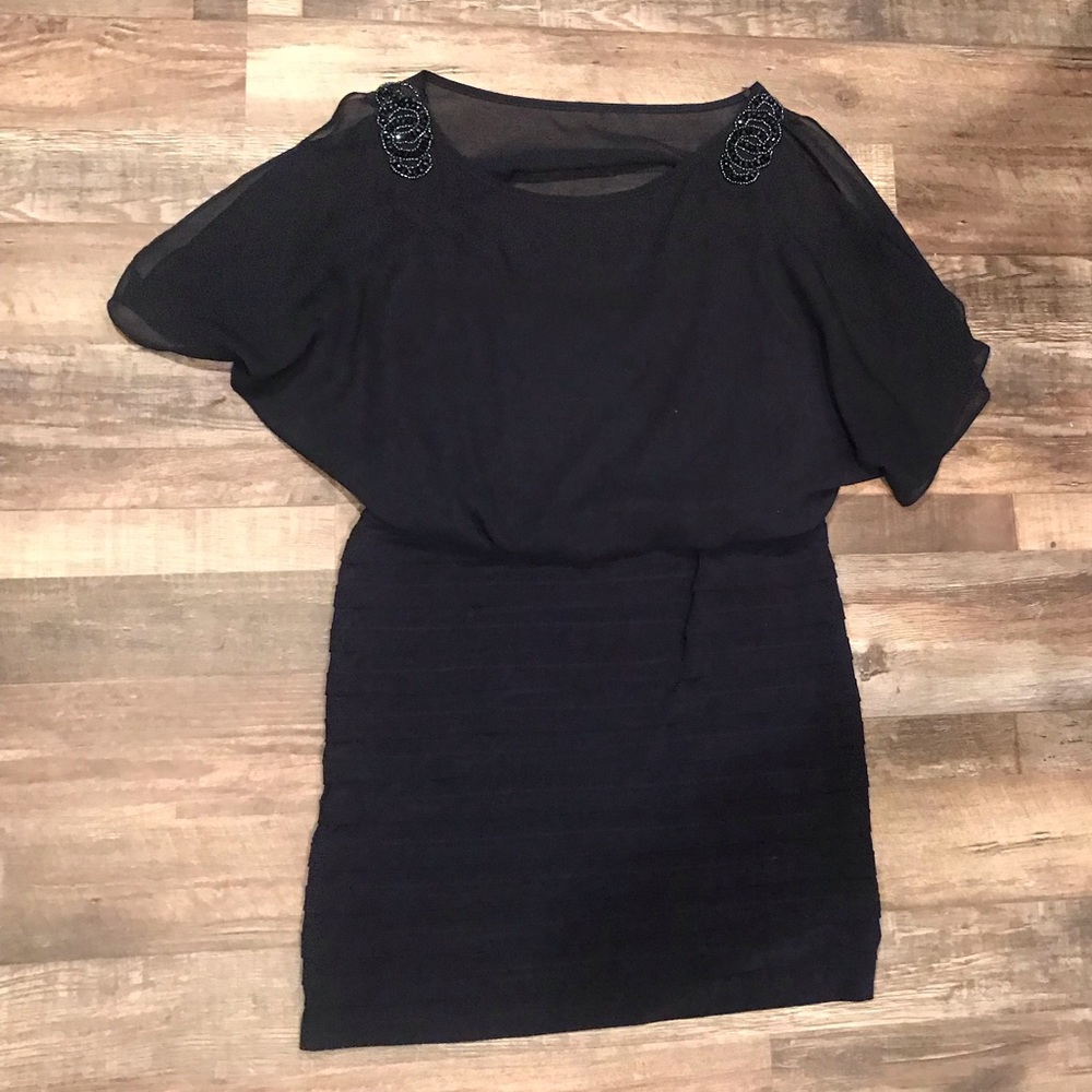 Navy blue dress